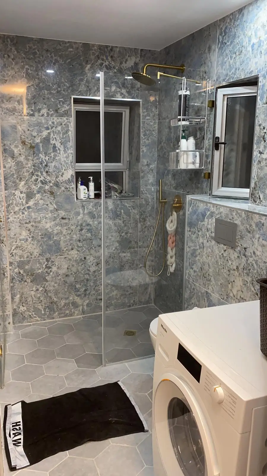 גרניט פורצלן 60 על 120 גוון כחול ספיר