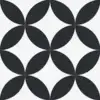 אריח מצויר GEOMETRY OPTICAL אנטי סליפ